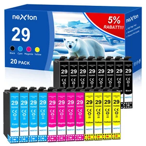 Patronen für Epson ersetzt 29 29XL kompatibel kein original XXL-Füllmenge TOP - Bild 1 von 19