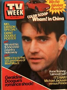 TV Week Magazine -1985 - Prisoner, Sons & Daughters, Michael Jackson,Anne Tenney