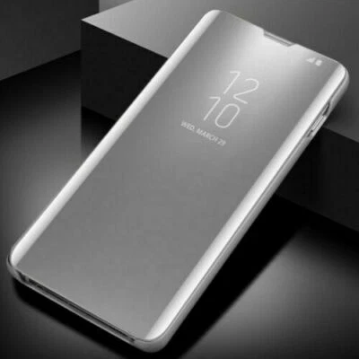 Funda transparente con espejo S-View abatible para Samsung Galaxy S25 FE S24 S23 S22 Ultra Note20 Foto 1 de 4