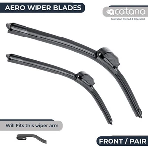 Aero Wiper Blades for LDV T60 SK8C 2017 - 2024 Front Pair of 24" + 18" Frameless - Picture 1 of 11