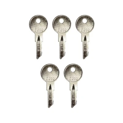 (5) Llave de encendido para carretilla elevadora Crown Walkie Wave - C250, 170151-001, 089216-001 Foto 1 de 2