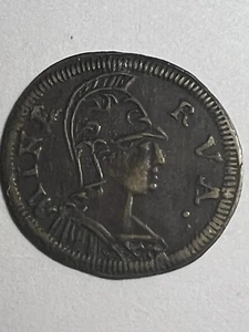 1500's Unknown 15mm Brass token- superb condition- rare - Picture 1 of 2