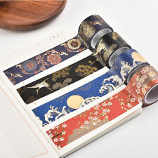 1Pc Japanese Crane Washi Tape Sticker Paper Scrapbooking Diary DIY Crafts Decor