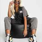 Air Jordan 1 2 3 4 5 6 11 Bred Cool Gray Essential Jumpsuit Women's Size Small S
