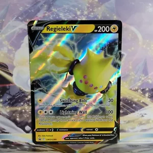 Regieleki V #SWSH280 SWSH: Sword & Shield Black Star Promo Card - Picture 1 of 2