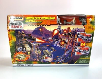 Mountain Command Center Vintage Matchbox Mission Bravo Playset New NIB 1998 Rare - Image 1 of 3