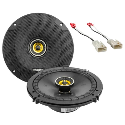 1999-2003 Toyota Camry Solara Kicker Front Door Speaker Replacement Package - Image 1 of 4