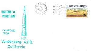 Minuteman 2 Instant ICBM Missile Launch Vandenberg AFB CA Sept 16 1975 - Picture 1 of 1
