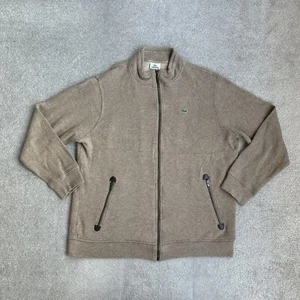 LACOSTE Herren Strickjacke Pullover Gr. 2XL Sweater Cardigan Jumper 8319 Beige - Bild 1 von 10