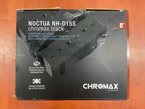 Noctua NH-D15S chromax Black LGA1700 Dual-Tower CPU Cooler w/ NF-A15 PWM | O494 - Photo 1/10