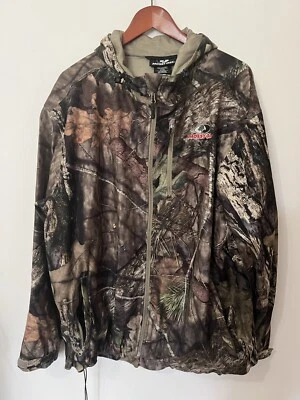 Mossy Oak Mens Scent Control Hunting Jacket Size XXLarge Mossy Camo - Image 1 of 4