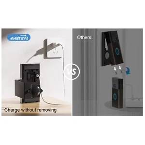 No Drill Doorbell Mount for Ring 2nd Gen Rental Friendly Easy Installation - Picture 1 of 8
