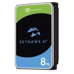 Seagate SkyHawk AI ST8000VE001 8TB 7200RPM 256MB 3.5" Hard Drive - Picture 1 of 3