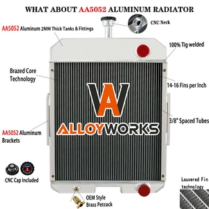 Kühler für International Harvester 666 686 706 756 2706 2756 65427C1 396352R91 - Bild 1 von 13