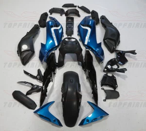 Blue Black Fairing Kit For Yamaha MT07 FZ07 2012-2017 15 16 Motorcycle Bodywork - Picture 1 of 3