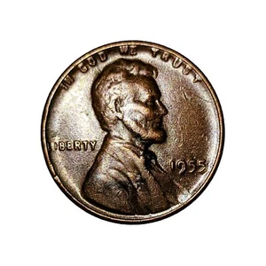 1955 P Lincoln Wheat Cent DDO & DDR - Picture 1 of 4