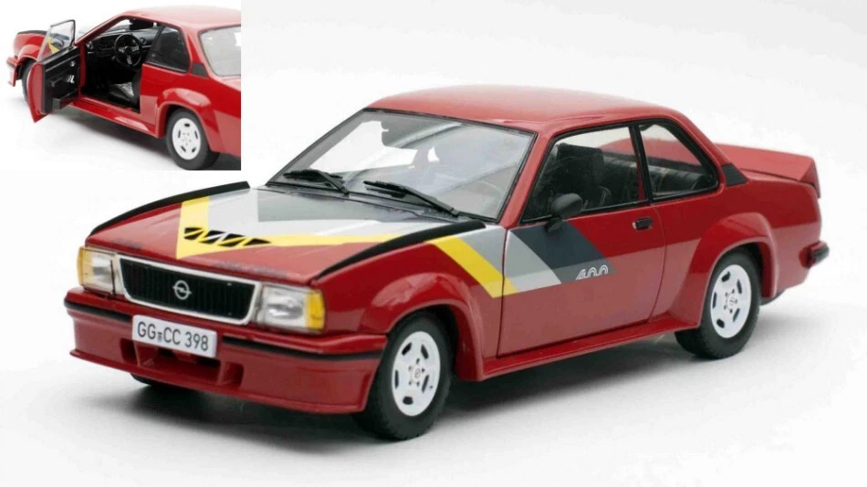Opel Ascona 400 1982 Red / Yellow / Grey / Black 1:18 Model 5398 SUN STAR - Immagine 1 di 1