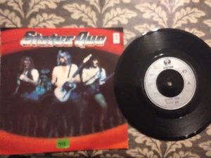 STATUS QUO 'ACCIDENT PRONE' 45 RPM VINYL SINGLE 1978 VG+ - Picture 1 of 2
