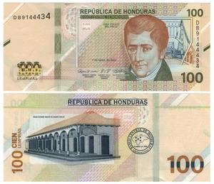Honduras 100 Lempiras (7.4.2022) - del Valle/Choluteca/p-112 UNC - Bild 1 von 3