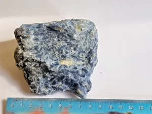 Natural Deep Blue Kyanite Silicate Mica Quartz Crystal Healing 490g - Picture 1 of 4