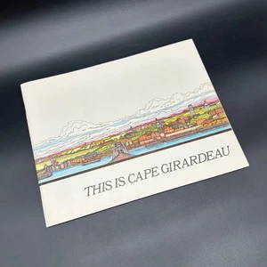 Vintage This Is Cape Girardeau Missouri Illustrated Book Paperback History - Picture 1 of 10