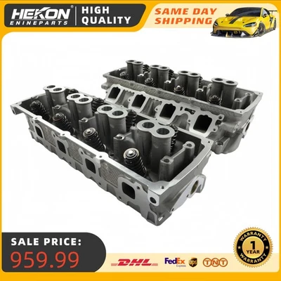 Cylinder Head Pair Left & Right Fits For 2009-2015 Chrysler Dodge Jeep 5.7L Hemi - Image 1 of 4