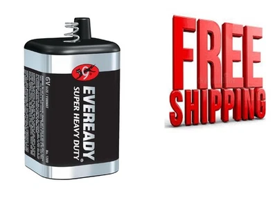 EVEREADY 6V Battery, Super Heavy Duty 6 Volt Battery, 1 Count - Image 1 of 2