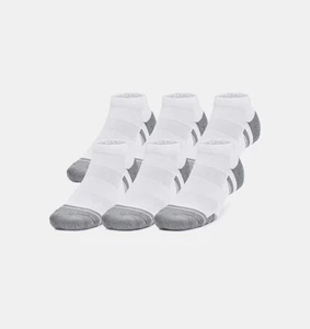 UA Performance Tech™ Unisex 6-Pack Low Cut Socks | White || Medium - Picture 1 of 4