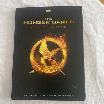 The Hunger Games Deluxe Edition (DVD/Digital, 2012, 3-Disc Set, Widescreen) NEW - Image 1 of 4