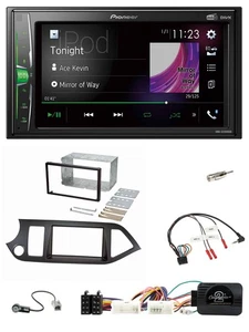 Pioneer 2DIN Lenkrad DAB USB Bluetooth Autoradio für Kia Picanto ab 2011 Start-S - Bild 1 von 10