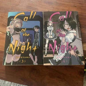 Manga Call Of The Night Vol 3-4 Kotoyama Viz Media Sobrenatural/Romance Manga - Imagen 1 de 8