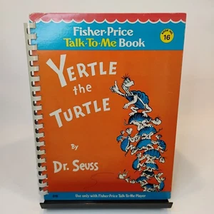 Libro de Colección Fisher-Price Talk-to-Me ~ Yertle the Turtle por Dr. Seuss 1977 Nuevo de Lote Antiguo - Imagen 1 de 8