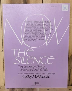 HOW THE SILENCE 2 Octave Handbell Choir Vocal Piano Sheetmusic - Picture 1 of 2