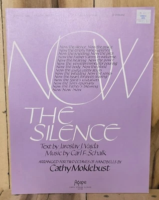 HOW THE SILENCE 2 Octave Handbell Choir Vocal Piano Sheetmusic - Image 1 of 2