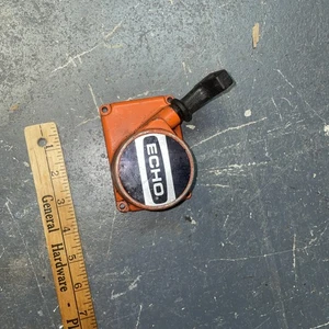 Motosega a strappo eco vintage in metallo usata in buone condizioni  - Foto 1 di 2