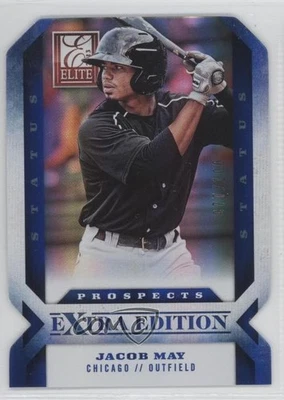 2013 Panini Elite Extra Edition Status Blue Die-Cut /100 Jacob May #151 - Image 1 of 2