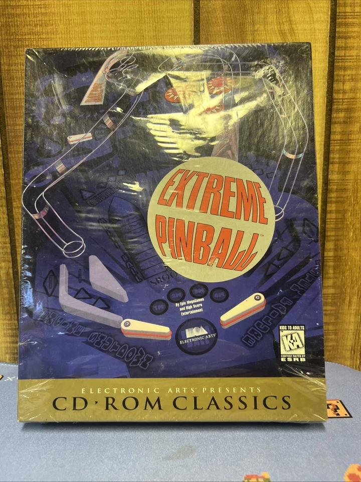 Extreme Pinball -  1997 Electronic Arts - Big Box - PC Game - Sealed New - Image 1 of 3