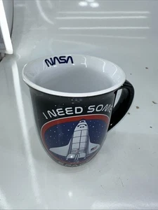 NASA Kaffeebecher "I Need Some Space" 16 oz Tasse Kennedy Space Center Sammlerstück - Bild 1 von 5