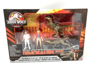 ISLA NUBLAR ESCAPE SET Jurassic World Park LEGACY COLLECTION dr. hammond NEW - Imagen 1 de 3