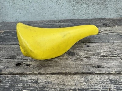 Selle San Marco Laser Yellow Bmx Seat Vintage Old School  - Imagem 1 de 4