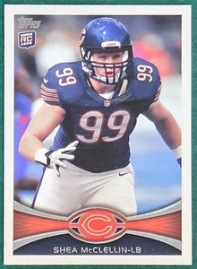 Shea McClellin - 2012 Topps #287 - Chicago Bears Rookie Football Karte - Bild 1 von 3