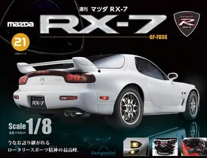 DeAGOSTINI Weekly Mazda RX-7 SpiritGF-FD3S Maßstab 1:8 Nr.21 aus Japan - Bild 1 von 3