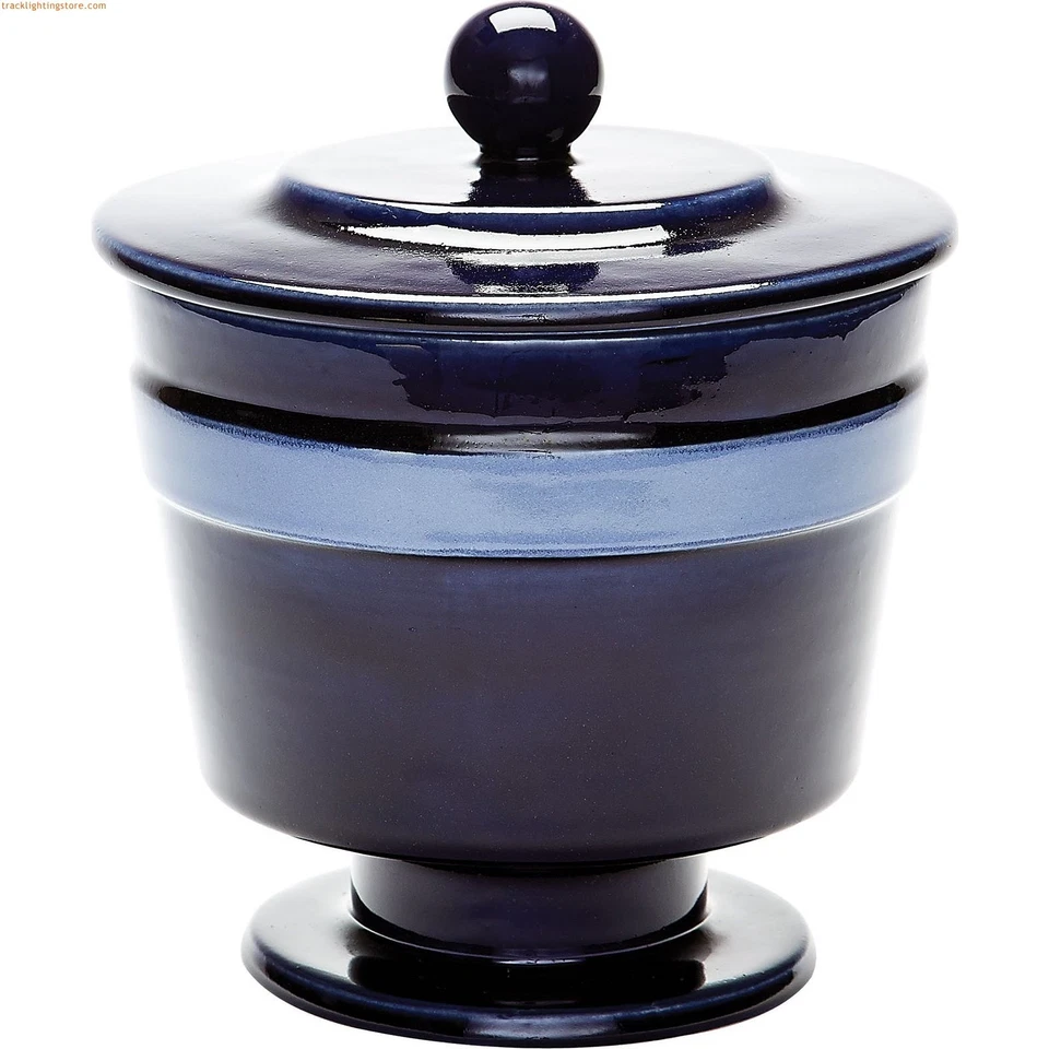 Navy and Denim Polar Vase Medium - Image 1 of 4