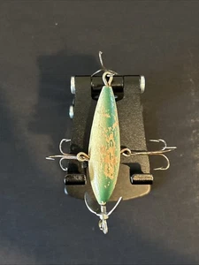 Señuelo de pesca vintage de madera Pflueger Peerless Minnow. - Imagen 1 de 9