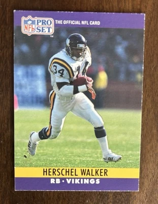 1990 Pro Set - Herschel Walker #197 - Image 1 of 2
