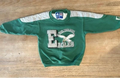 Vintage Philadelphia Eagles Starter Crewneck Sweatshirt  Youth L - Image 1 of 4