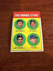 1963 Topps #496 Rookie Stars. EX - Foto 1 di 2
