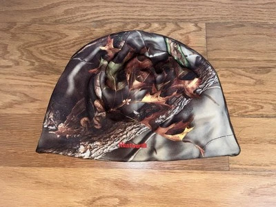 Huntworth Camo Beanie - Reversible - Hunting Orange Fleece Knit Hat Cap - Image 1 of 4