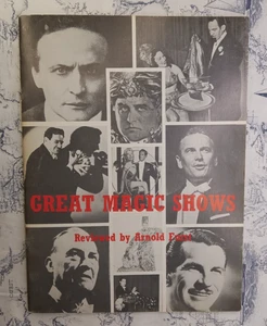 Great Magic Shows Arnold Furst SIGNED Numbered Edition Paperback 1979 Houdini - Picture 1 of 6