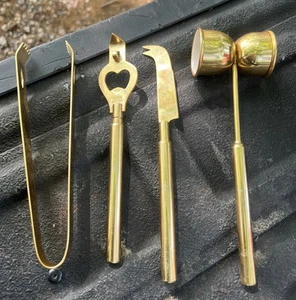 Ikon 24 K Gold Plated Bar utensils - Picture 1 of 10